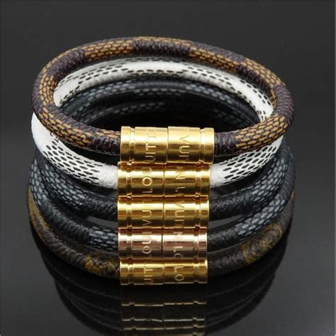 keep it bracelet lv|lv braclet men's.